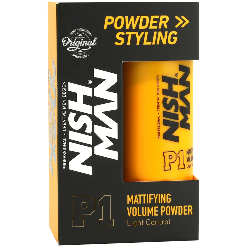 Nishman Haarstyling-Pulver Light Control 20g Haarstyling-Pulver Verleiht Volumen