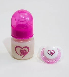 Unicorn Reborn/Silicone Formula Bottle & Matching Pacifier Set! - Picture 1 of 3