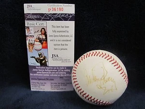 Mickey Rooney (Actor - D 2014) Autographed OAL (Budig) Baseball – JSA Cert - Picture 1 of 9
