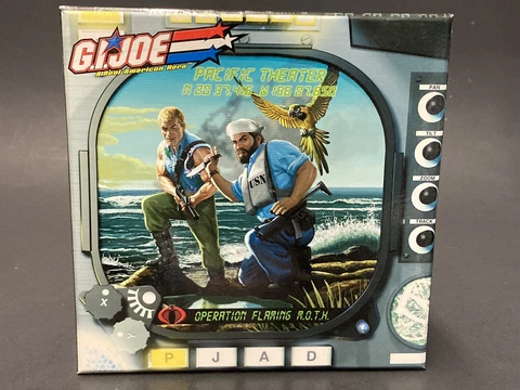 2006 GI Joe Pacific Theater Operation Flaming Moth Set Ship Wreck & Chuckles Cover