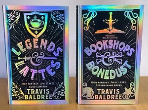 Legends & Lattes + Bookshops & Bonedust FairyLoot SIGNED Exclusive Editions NEW - Picture 1 of 24