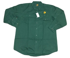 Bass Pro Shops Long Sleeve Button Up Green Shirt Size XLT XLTall NWT - Picture 1 of 13