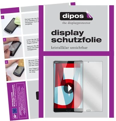 2x Screen Protector for Huawei Mediapad M5 8 Zoll Protection Crystal Clear dipos - Image 1 of 4