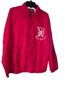 Vintage Mater Dei HS Music Boosters Red Wind Breaker S Colliagate Pacific - Picture 1 of 6
