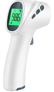 Touchless Thermometer for Adults, Digital Infrared Thermometer with Fever Alarm - Picture 1 of 9