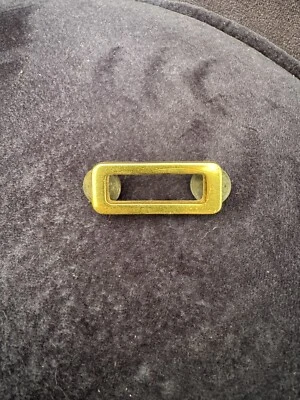 Porsche 911 912 Engine Lid Emblem Letter “O” Gold Foto 1 de 2