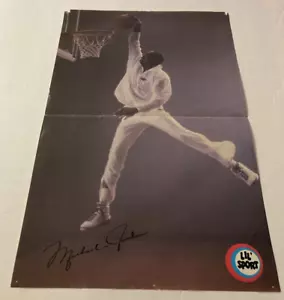 Michael Jordan Lil Sport Poster-Basketball-NBA-Chicago Bulls-Rare-11x17 - Picture 1 of 16