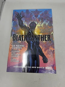 BLACK PANTHER VOL 2 AVENGERS OF A NEW WORLD Marvel Deluxe Hardcover New Sealed - Picture 1 of 2
