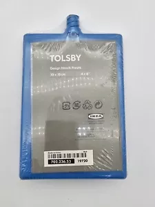 New Blue IKEA Tolsby Standing Tabletop Plastic Photo Frame with Stands 4x6" - Picture 1 of 2