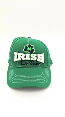 Notre Dame IRISH Green Shamrock Top of the World Hat Cap Adjustable  - Image 1 of 4