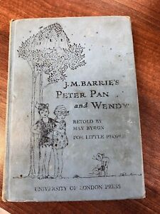 Vintage Story Book Peter Pan & Wendy By J M Barrie’s
