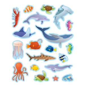 Teacher Created Resources Ocean Animals Stickers (TCR 7095) - Picture 1 of 1