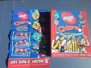 AFL 2009 TOPPS CHIPZ INCOMPLETE SET(145 OF 194)IN OFFICAL AFL CHIPZ ALBUM - Picture 1 of 24