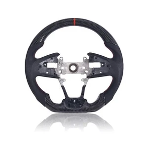 Carbon Fiber Steering Wheel for Honda Civic Gen 10th 2016-2021,Type R FK8 Nor... - Picture 1 of 7