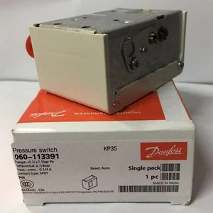 Interruptor de presión Danfoss KP35 060-113391 060-1133 entrega rápida 1 pieza nuevo en caja - Imagen 1 de 3