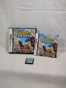 Sim City Creator Nintendo DS Complete Game 2008 Rated E - Picture 1 of 9