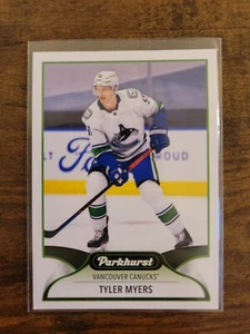 2021-2022 Parkhurst #112 Tyler Myers - Vancouver Canucks - NHL - Picture 1 of 2
