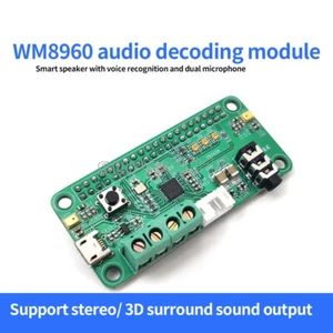 WM8960 Audio Decoder Module Shield For Raspberry Pi High Fidelity Sound Card Kit - Picture 1 of 7