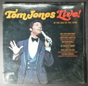 TOM JONES At the Talk of the Town LIVE JAZZ LP SEALED PARROT PAS 71014 ORIGINAL - Picture 1 of 2