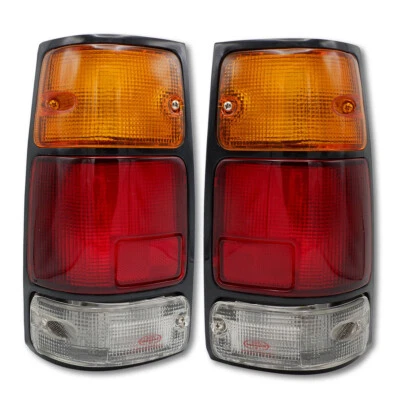 Pair Rear Tail Lamp Lights Fits Isuzu Holden TF TFR Rodeo Pickup '91 '96 Foto 1 de 4