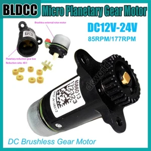 Micro DC Brushless Planetary Gear Motor DC 12V-24V External Rotor Mini Generator - Picture 1 of 8