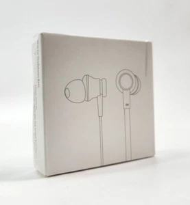 Xiaomi MI in Ear Piston Earphone w/ Remote Mic Silver Fundamental Basic Edition - Picture 1 of 6