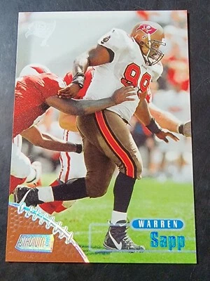 1998 Topps Stadium Club Football #126 Warren Sapp  - Image 1 of 2