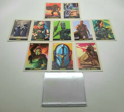 2020 Topps Star Wars The MANDALORIAN eBay EXCLUSIVE LIMITED EDITION 10 Card SET - Image 1 of 4