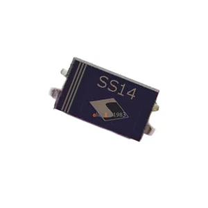 50PCS 1N5819 SS14 40V 1A Schottky Rectifier Diode SMA DO214AC SMD - Bild 1 von 1