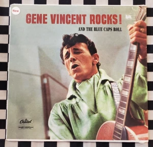 Gene Vincent Rocks! And The Blue Caps Roll LP by Gene Vincent vinyl 2013 sealed - Picture 1 of 2