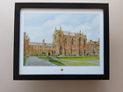 Dennis Flanders Print  'Keble College, Oxford' Framed