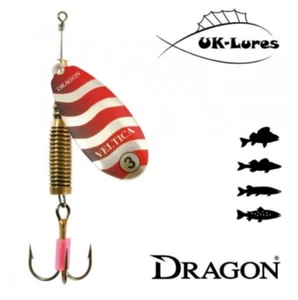 Dragon VLT Spinner 14-01 Predator Tackle señuelos suaves cabezas de plantilla cometa - Imagen 1 de 1