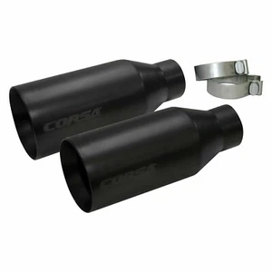 CORSA 14051BPC 3" Inlet 5" Outlet Black Cerakote Tip Kit for 17-19 F-150 Raptor - Picture 1 of 7