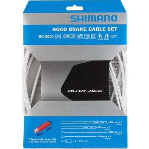 Juego de cables y carcasa recubiertos de polímero de freno de carretera SHIMANO Dura-Ace BC 9000 amarillo Foto 1 de 1