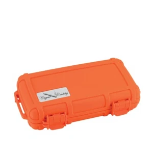 Cigar Caddy Orange 3400 5 Stick Cigar Travel Golf Fishing Hunting Humidor - Picture 1 of 1