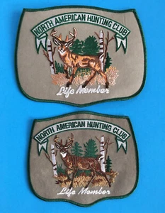 Vintage North American Hunting Club Life Member Patches - Bild 1 von 6