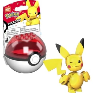 Pokemon Pikachu Mega Construx Construction Set Building Toy New Sealed - Picture 1 of 3