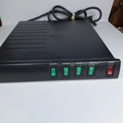 National Lighting PC200 5+1 Outlet, Ethernet Transient Voltage Surge Suppressor - Image 1 of 4