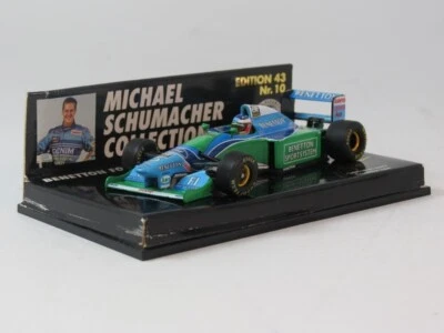 Minichamps Benetton Ford B193B KTEL #5 M. Schumacher 1994 1/43 MSC#10 510430011 - Immagine 1 di 4