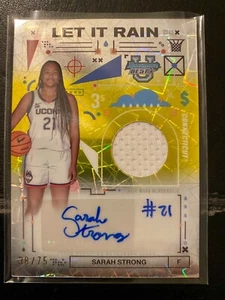 2024 25 Bowmans Best University Sarah Strong Rookie Jersey Auto Autograph 38/75 - Bild 1 von 1