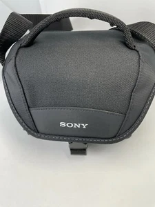 GENUINE Sony LCS-U11 Camcorder and Camera Soft Carrying Case - Black - Picture 1 of 1