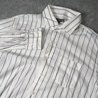 Fossil 54 Brand Mens L Button Up Shirt Long Sleeve Dress Shirt - Image 1 of 4