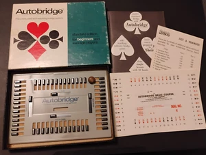 Vintage Parker Brothers Autobridge Self Teaching Bridge Game For Beginners - Picture 1 of 7