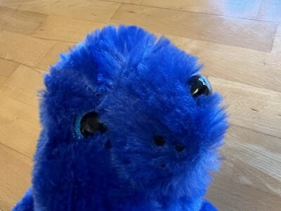 Plüschtier Kuscheltier Robbe blau - Bild 1 von 3