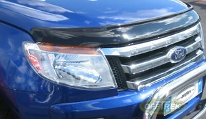 Ford Ranger 2012-2015 T6 AIRPLEX - DARK Bonnet Guard Stone Protector VC49FO0101 - Picture 1 of 4