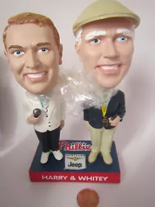 De colección 2002 Harry Kalas Whitey Richie Ashburn Bobblehead Philadelphia Phillies - Imagen 1 de 6