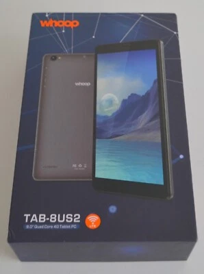 WHOOP TAB-8US2, 8" Quade Core, 4G, Tablet PC - Image 1 of 4