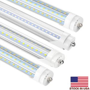 8FT LED Light Bulbs T8 45W 72W 120W Fa8 Garage Ceiling Shop Lights 5000K~6500K - Picture 1 of 15