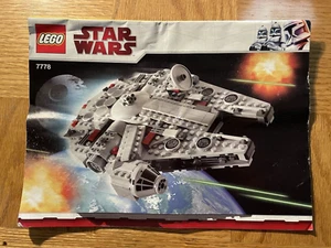Lego Star Wars 7778 Midi-scale Millennium Falcon Instruction Manual Only - Picture 1 of 1