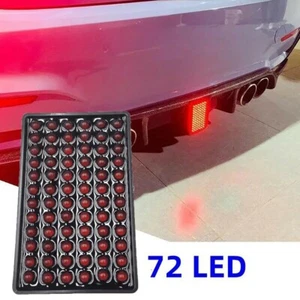 Universal F 1 Style 72 LED Rear 3rd Third Strobe Flashing Tail Brake Stop Light - Picture 1 of 7